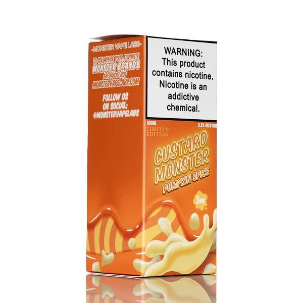 Custard Monster - Pumpkin Spice - 100mL - Image 3