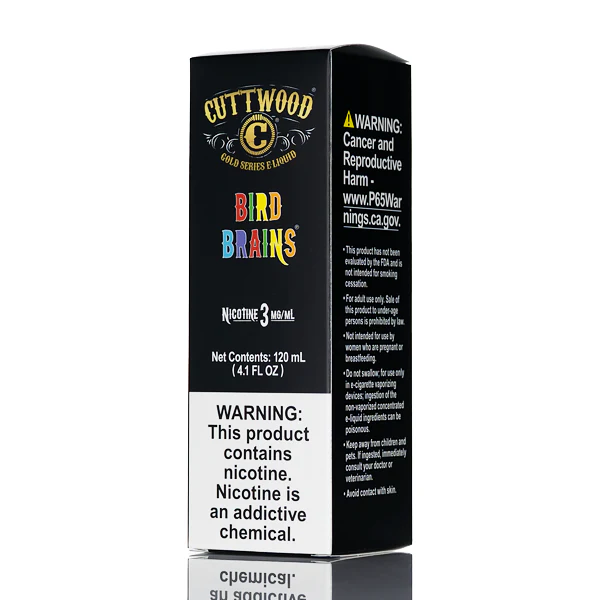 Cuttwood Classic E-Liquid - Bird Brains - 120ml - Image 3