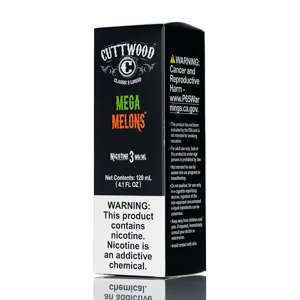 Cuttwood Classic E-Liquid - Mega Melons - 120ml - Image 3