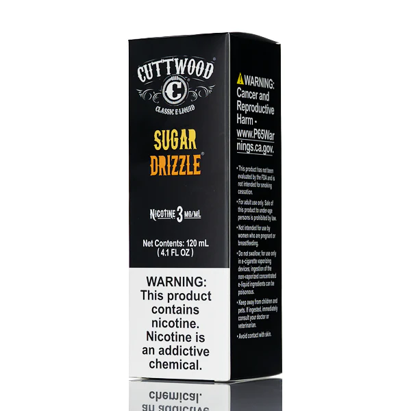 Cuttwood Classic E-Liquid - Sugar Drizzle - 120ml - Image 3