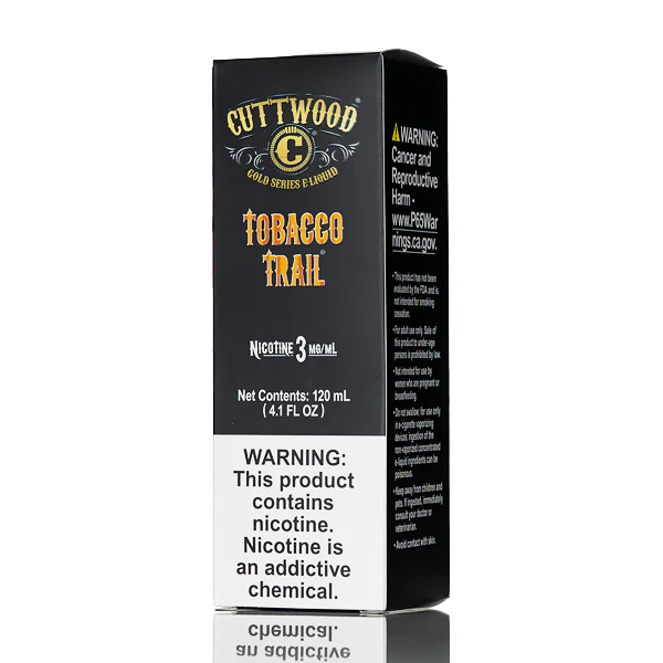 Cuttwood Classic E-Liquid - Tobacco Trail - 120mL - Image 3