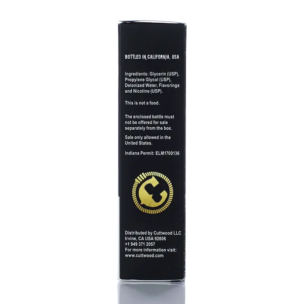 Cuttwood Classic E-Liquid - Tobacco Trail - 60ml - Image 3