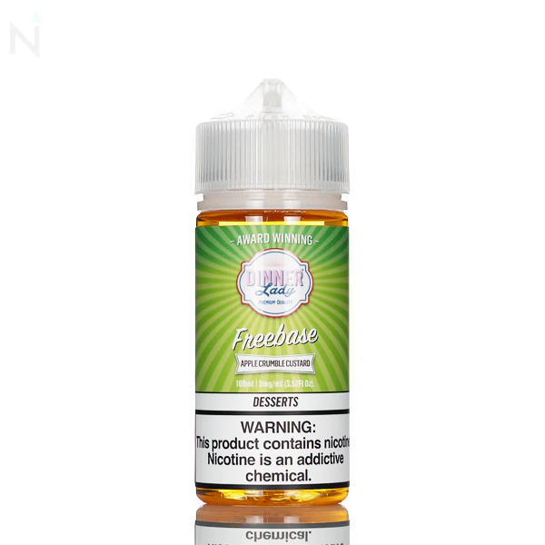 Dinner Lady E-Liquid - Apple Crumble Custard - 100ml - Image 2
