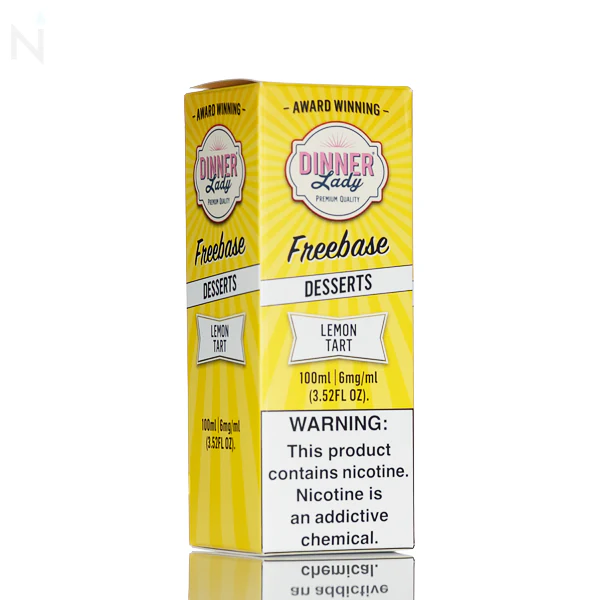 Dinner Lady E-Liquid - Lemon Tart - 100ml - Image 3
