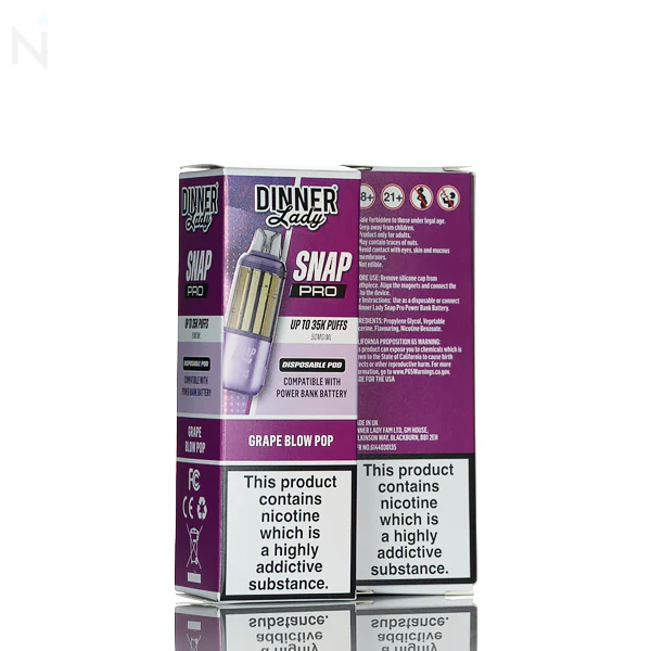 Dinner Lady Snap Pro 35K Disposable Pods - Image 3