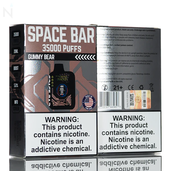 dotMod SpaceBar 35K Puff Disposable - USA Made - Image 2