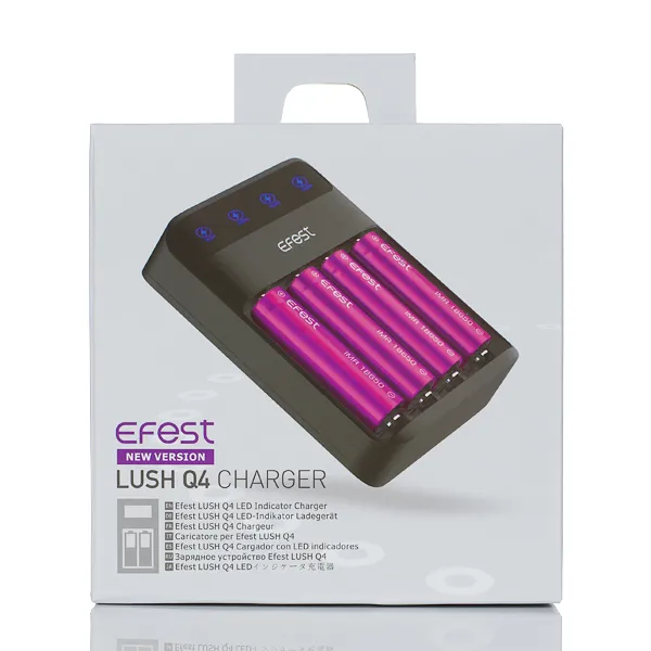 Efest LUSH Q4 4-Bay Charger - Image 5