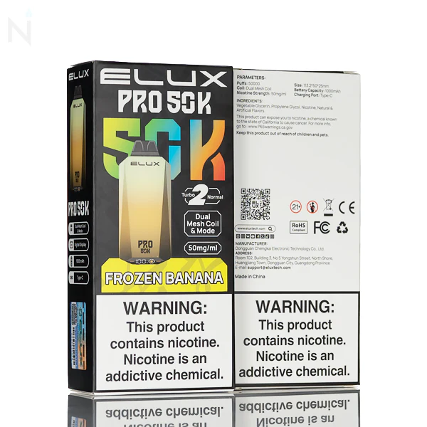 Elux Cyberover Pro 50K 50000 Puffs Disposable Vape - Image 3