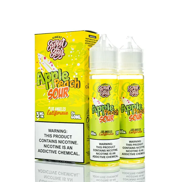 The Finest E-Liquid - Sweet & Sour - Apple Peach Sour - 120ml (DISCONTINUED)