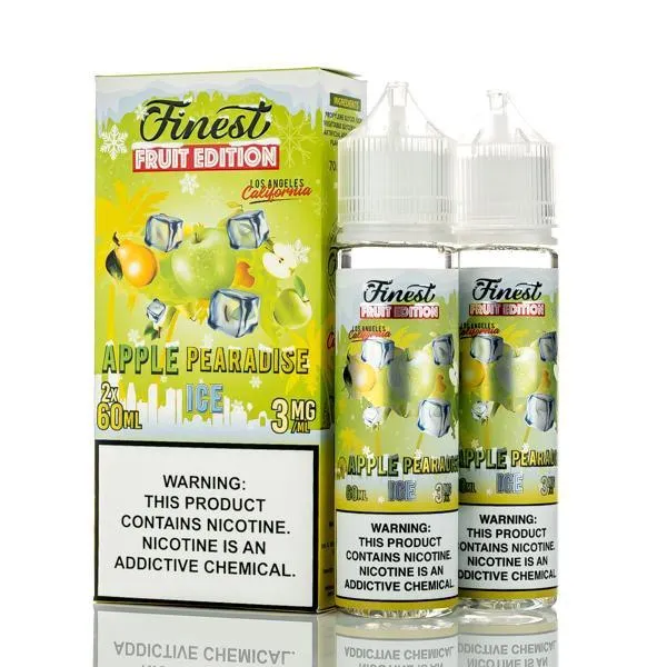 The Finest E-Liquid - Fruit Edition - Apple Pearadise ICE - 120ml (DISCONTINUED)