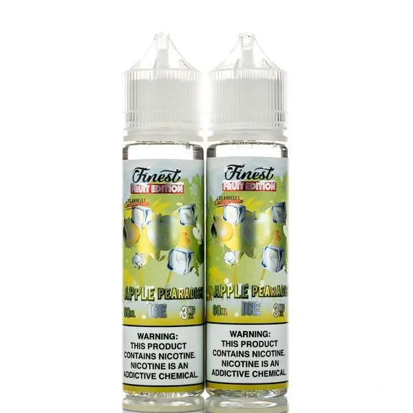 The Finest E-Liquid - Fruit Edition - Apple Pearadise ICE - 120ml (DISCONTINUED) - Image 2