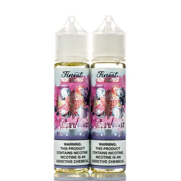 The Finest E-Liquid - Fruit Edition - Berry Blast ICE - 120ml (DISCONTINUED) - Image 2