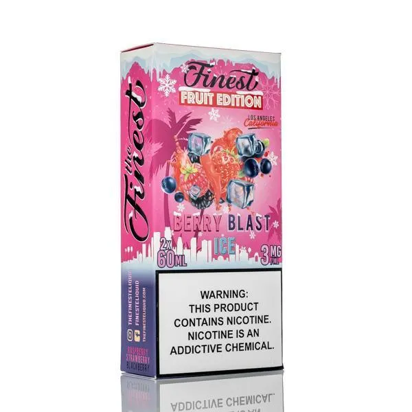 The Finest E-Liquid - Fruit Edition - Berry Blast ICE - 120ml (DISCONTINUED) - Image 3