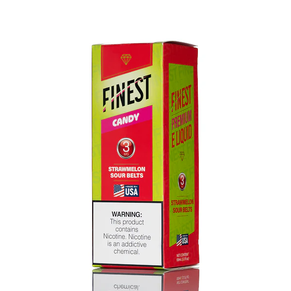 Finest E-Liquid - Candy Edition - Strawmelon Sour Belts - 100mL - Image 3