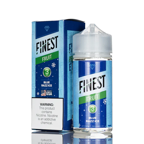 Finest E-Liquid - Fruit Edition - Blue Razz Ice - 100mL - Image 2