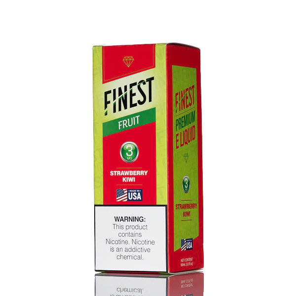 Finest E-Liquid - Fruit Edition - Strawberry Kiwi - 100mL - Image 3