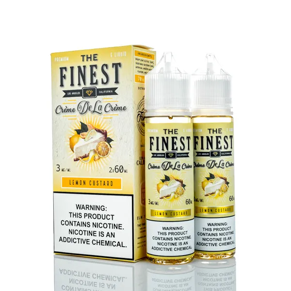 The Finest E-Liquid - Creme De La Creme - Lemon Custard - 120ml (DISCONTINUED)