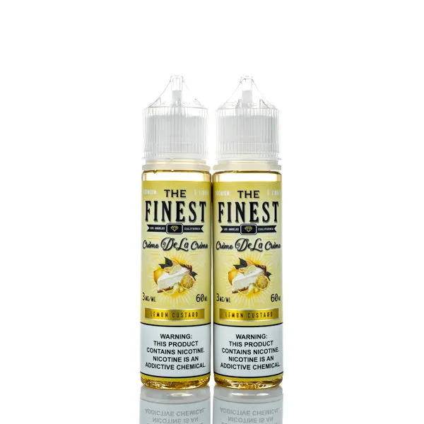 The Finest E-Liquid - Creme De La Creme - Lemon Custard - 120ml (DISCONTINUED) - Image 2