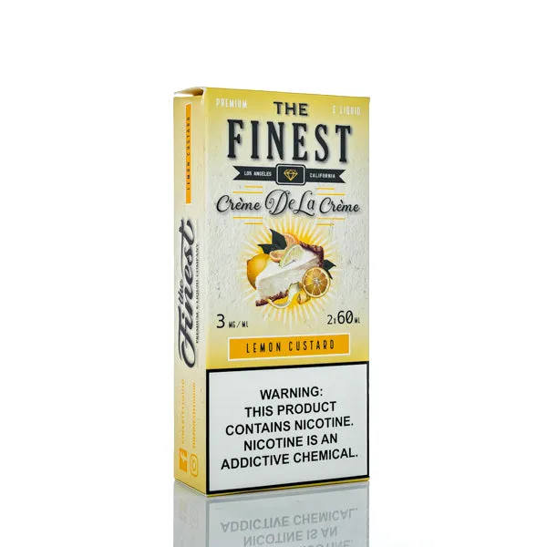 The Finest E-Liquid - Creme De La Creme - Lemon Custard - 120ml (DISCONTINUED) - Image 3