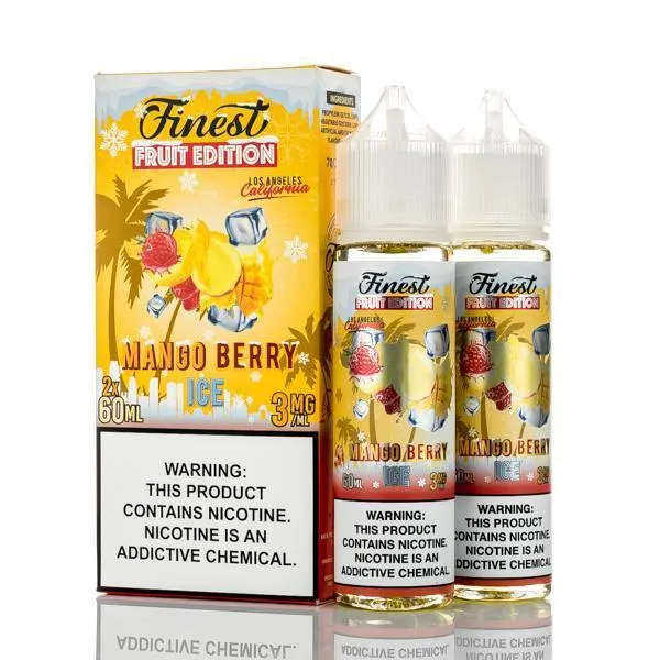 The Finest E-Liquid - Fruit Edition - Mango Berry ICE - 120ml (DISCONTINUED)