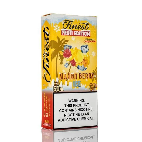 The Finest E-Liquid - Fruit Edition - Mango Berry ICE - 120ml (DISCONTINUED) - Image 3