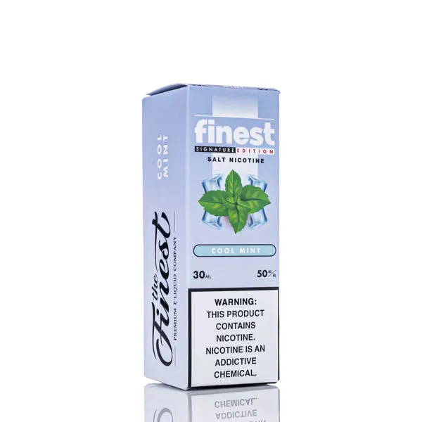 The Finest E-Liquid - Salt Nic Series - Signature Edition - Cool Mint - 30ml (DISCONTINUED) - Image 3