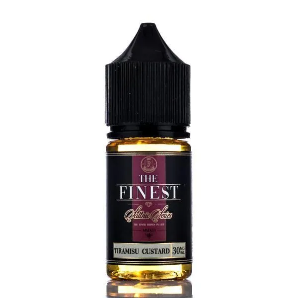 The Finest E-Liquid - Salt Nic Series - Tiramisu Custard - 30ml (DISCONTINUED) - Image 2