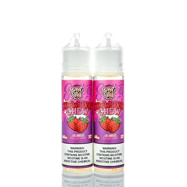 The Finest E-Liquid - Sweet & Sour - Strawberry Chew - 120ml (DISCONTINUED) - Image 2