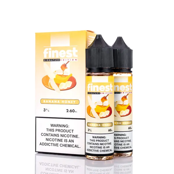 The Finest E-Liquid - Signature Edition - Banana Honey - 120ml (DISCONTINUED)