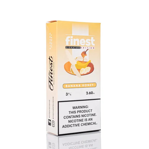 The Finest E-Liquid - Signature Edition - Banana Honey - 120ml (DISCONTINUED) - Image 3