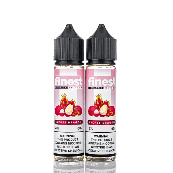 The Finest E-Liquid - Signature Edition - Lychee Dragon - 120ml (DISCONTINUED) - Image 2