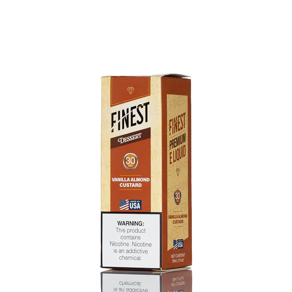 Finest Salt Nic - Desert Edition - Vanilla Almond Custard - 30mL (DISCONTINUED) - Image 2