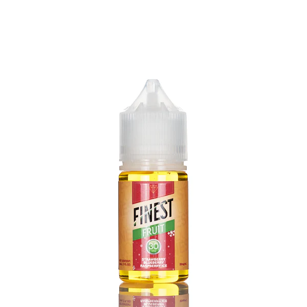 Finest Salt Nic - Fruit Edition - Strawberry Blueberry Raspberry Ice - 30mL - Image 2