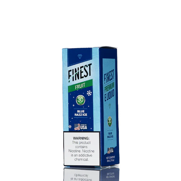 Finest Salt Nic - Mint Edition - Blue Razz Ice - 30mL - Image 3