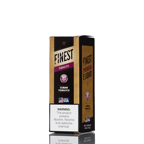 Finest Salt Nic - Tobacco Edition - Cuban Tobacco - 30mL - Image 3