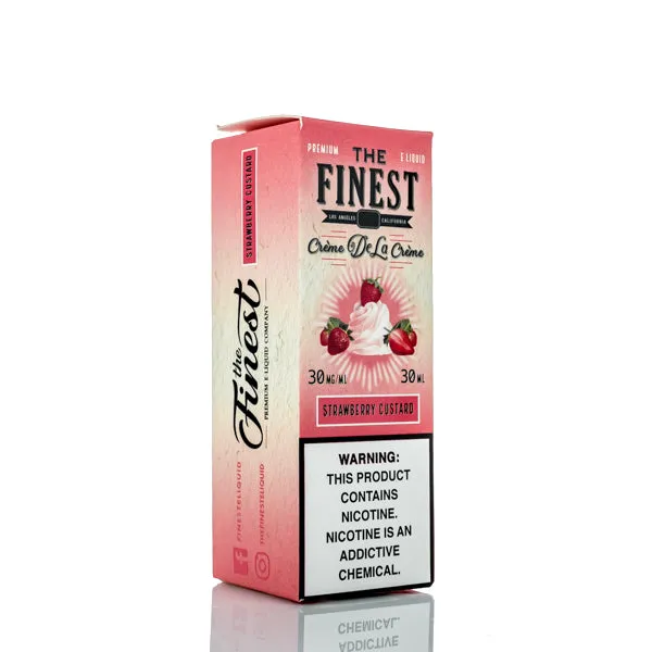 The Finest E-Liquid - Salt Nic Series - Creme De La Creme - Strawberry Custard - 30ml (DISCONTINUED) - Image 3