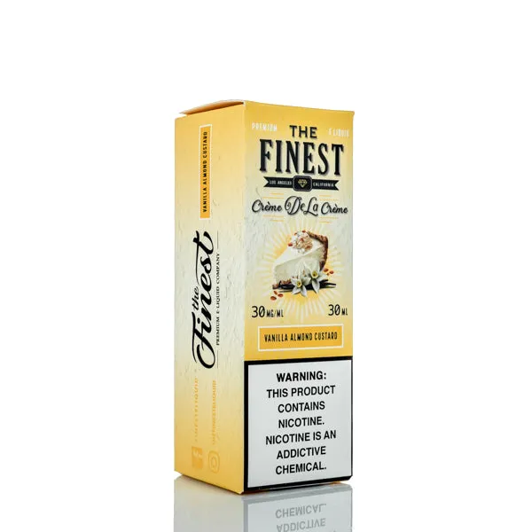 The Finest E-Liquid - Salt Nic Series - Creme De La Creme - Vanilla Almond Custard - 30ml (DISCONTINUED) - Image 3