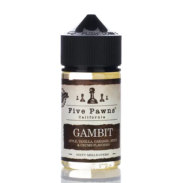 Five Pawns E-Liquid - No Nicotine Vape Juice - 60ml - Image 4