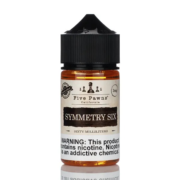Five Pawns TFN E-Liquid - Symmetry Six - 60ml