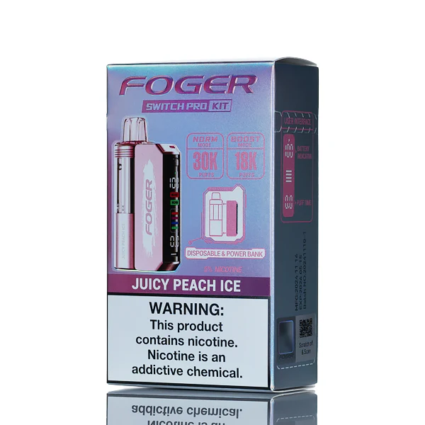Foger Switch Pro 30k TEXAS EDITION Disposable FULL KIT - 19mL - Image 6