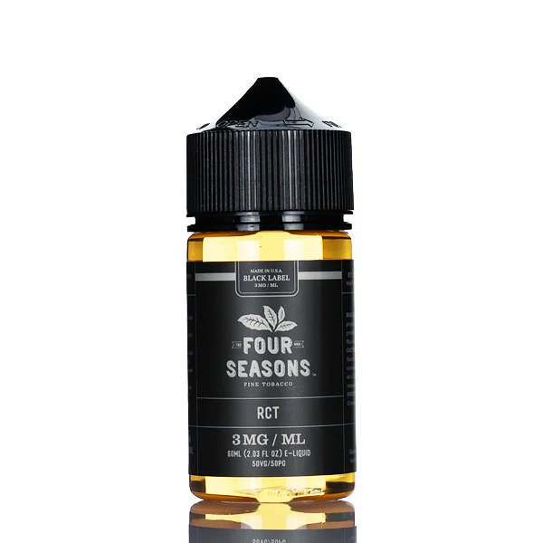 Four Seasons E-liquids - Black Label - RCT - 60ml - Image 2
