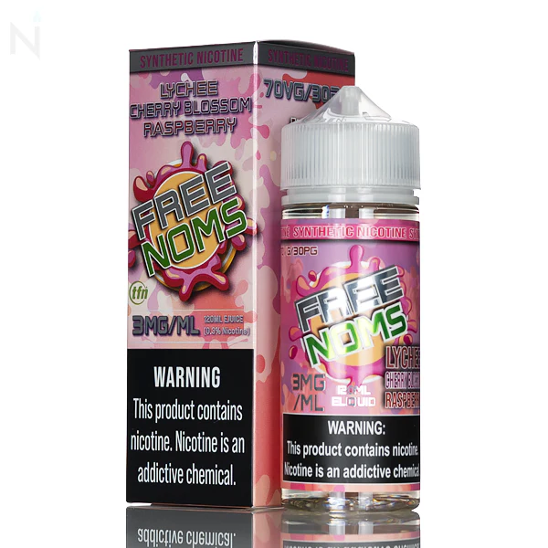 Freenoms - Lychee Cherry Blossom Raspberry - 120mL