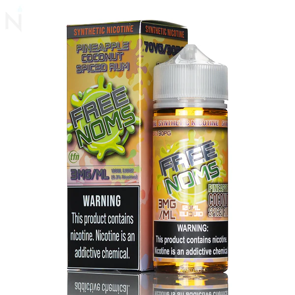 Freenoms - Pineapple Coconut Spiced Rum - 120mL