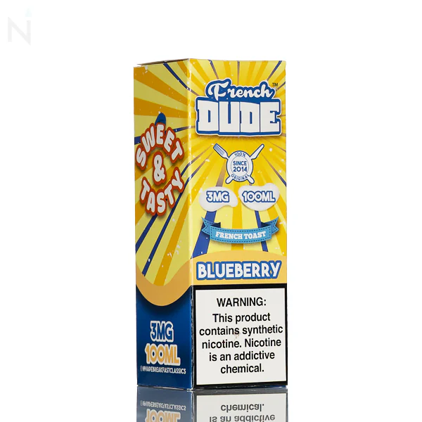 French Dude - Blueberry - 100mL - Image 3
