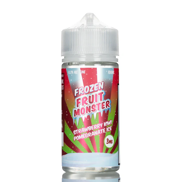 Frozen Fruit Monster - Strawberry Kiwi Pomegranate Ice - 100mL - Image 2