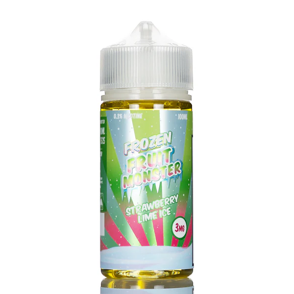 Frozen Fruit Monster - Strawberry Lime Ice - 100mL - Image 2