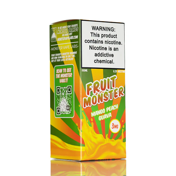Fruit Monster - Mango Peach Guava - 100mL - Image 3