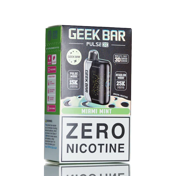 Geek Bar Pulse X Zero Nic 25k 25000 Puffs Disposable Vape - 18ML - Image 3