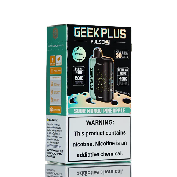 Geek Plus Pulse X 40K 40000 Puffs Disposable Vape - 18mL - Image 3