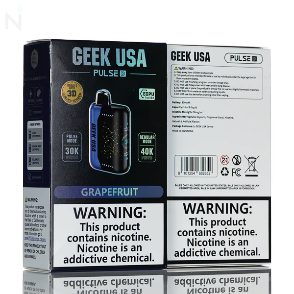 Geek USA Pulse D 40K Puffs Disposable Vape - Image 3